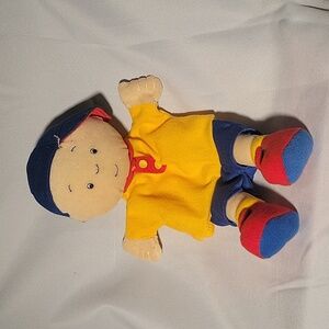 Vintage Adorable Caillou Plush Hand Puppet